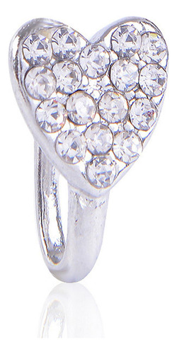 Joyería De Aro De Anillo De Nariz Falsa Clip De Tabique Sin