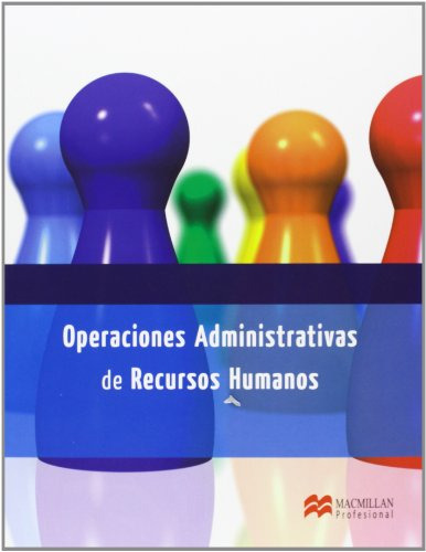 Libro Operaciones Admtvas Rec Human*2013* Macm De Vvaa Macmi