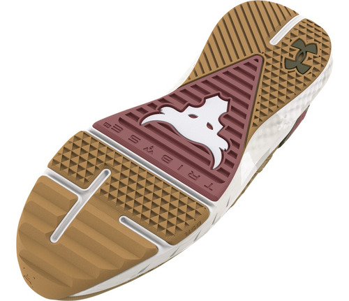 Tenis Under Armour Project Rock Bsr 4 Ufc Beige Unisex