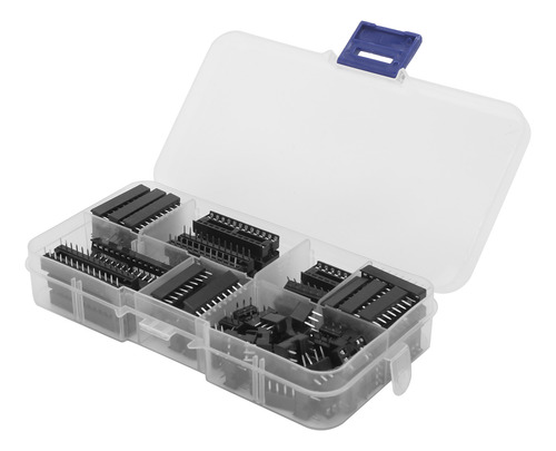 Kit De Surtido Ic, 66 Piezas, Enchufe Para Chips, Pin Plano,