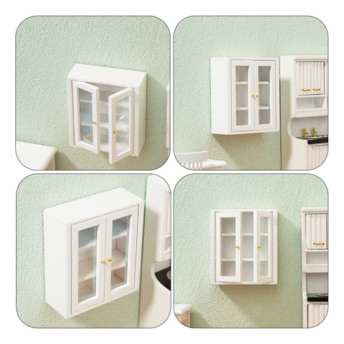Modelo De Armario En Miniatura De Madera Para Adornar Una Ca
