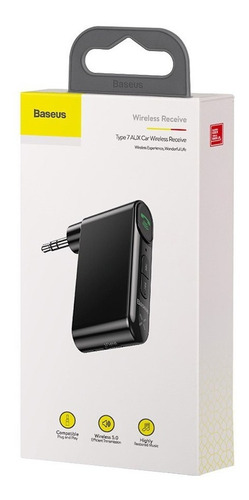 Imagen 4 de 10 de Receptor Bluetooth / Manos Libres/ Audio Para Auto Baseus