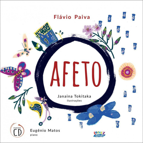 Afeto - Acompanha CD, de Paiva, Flávio. Cortez Editora e Livraria LTDA, capa mole em português, 2017