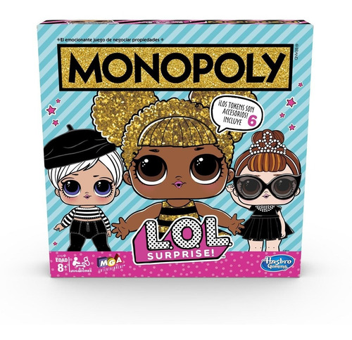Monopoly L.o.l Lol Surprise En Español Entrega Inmediata Mga