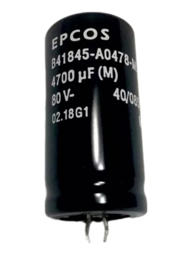 Capacitor Eletrolitico 4.700uf X 80v (epcos)  03 Pçs