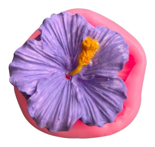 Molde Flor Hibisco En Silicona Todo Para Repostería