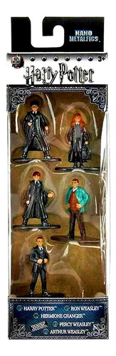 Harry Potter Y Otros Pack 5 Figuras Metalfigs Jada Toys