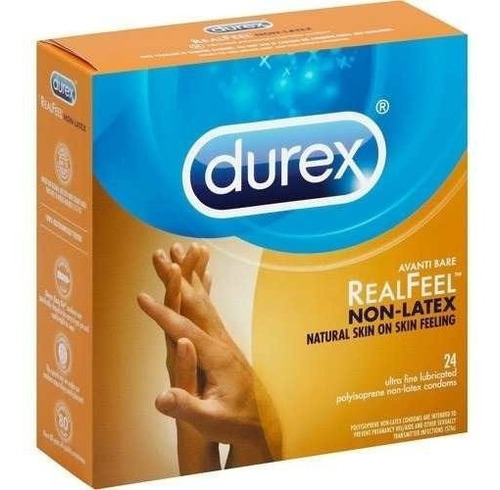 Condones Durex Antialergico Sin Látex 24 Piezas