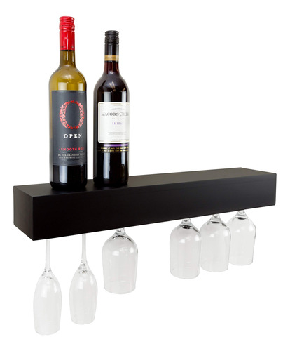 Nexxt Soporte Para Copas De Vino Rack, 24 X 3 X 5 Pulgadas,