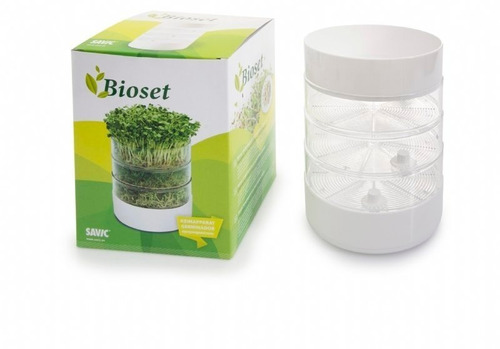 Germinador Brotes Vegetariano Semillas Y Granos Bioset Full