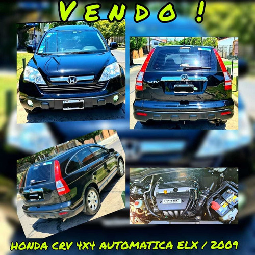 Honda Cr-v 2.4 Ex L At 4wd 2009