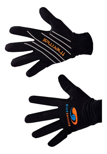Guante Térmico De Natación Blueseventy Modelo Entrenamiento Negro Talle