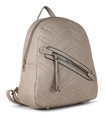 Mochila De Mujer Suvan Beige Park West