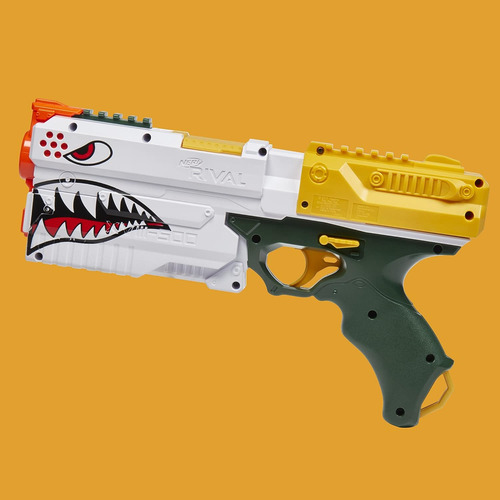 Nerf Rival Kronos Xviii-500 Blaster, Carga De Nalgas, 5 Rond