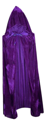 Con Capucha Para Halloween, Capa Suave Para Discoteca,