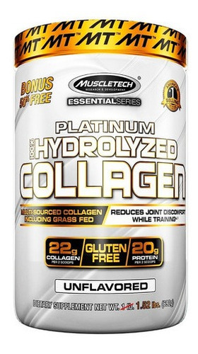 Collagen Platinum Muscletech! 700 Gr El Mejor Colágeno Usa!