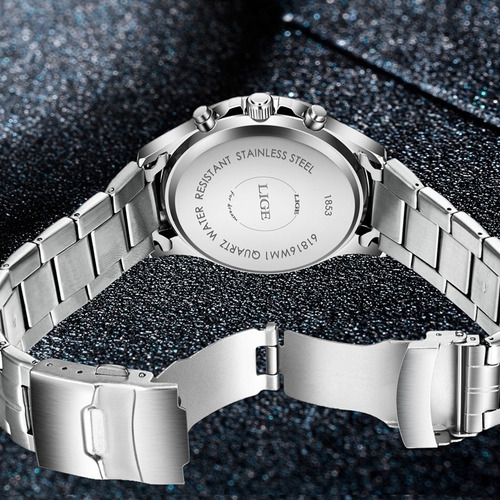 Relógio Masculino Lige Ref. 9814 30metros
