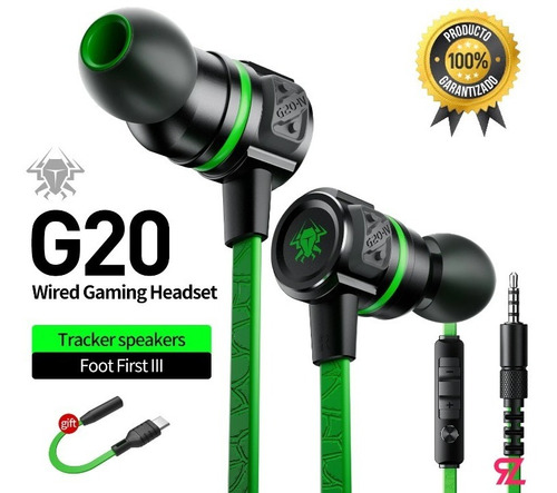 Audifonos Gamer Plextone G20 Mark Iv Con Cable Pubg Cod Codm