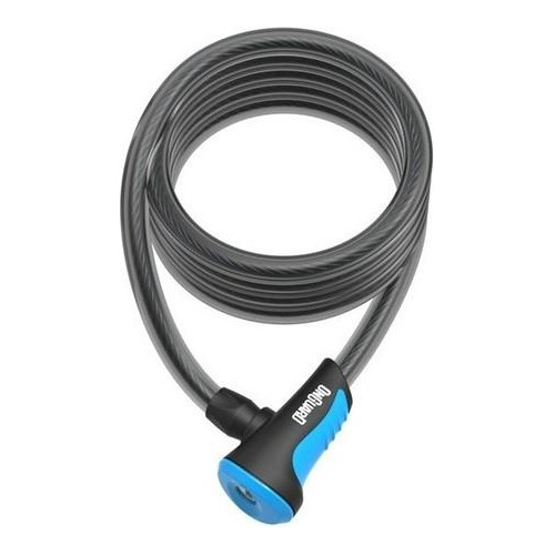 Imagen 4 de 4 de Candado De Cable Onguard 8164 180cmx10mm Bicicleta Azul