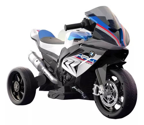 Mini Moto Elétrica Infantil Kawasaki Ninja Preta