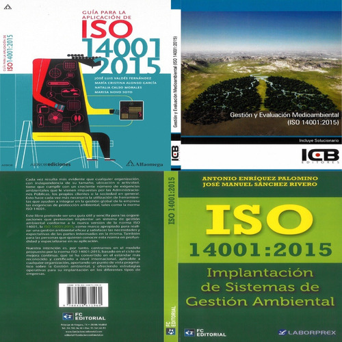 Pack De Libros Iso 14001-2015