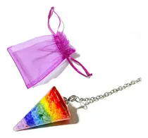 Comprar Pendulo Orgon Facetado Piedra Orgonita Energetico 7 Chakras