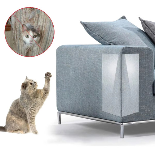 Protetor Adesivo Colante Arranhador Gato 5m X 45cm Pets