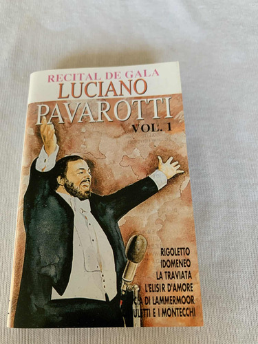 Casette Recital De Gala Luciano Pavarotti Vol1