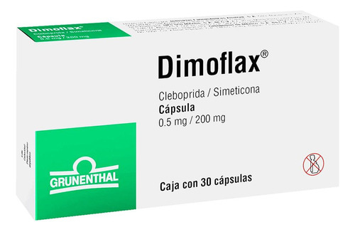 Dimoflax 0.5 Mg / 200 Mg Caja Con 30 Cápsulas