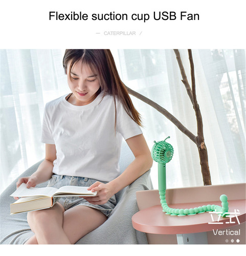 (gn)cup Neck Fan Usb Rechargeable 3 Speed Flexible Air Coole