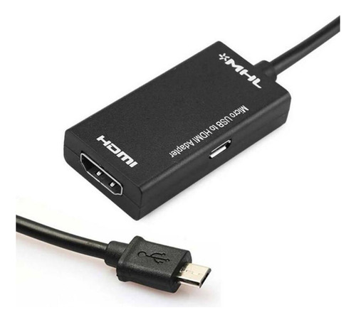 Cable Conversor Micro Usb 2.0 A Hdmi Hembra Para