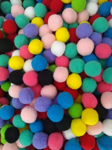 Móvil Para Cuna Pompones. Bebe. Elegí Los Colores!! Únicos!!