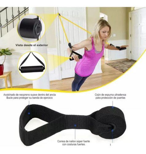 Ligas Resistencia 5 Bandas Elasticas De Ejercicio Yog