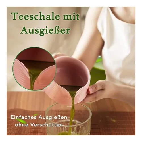 Conjunto De 8 Peças Para Fazer Matcha Com Batedor, Tigela