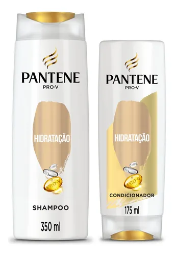 Kit Pantene PRO-V Hidratação Shampoo 350ml + Condicionador 175ml