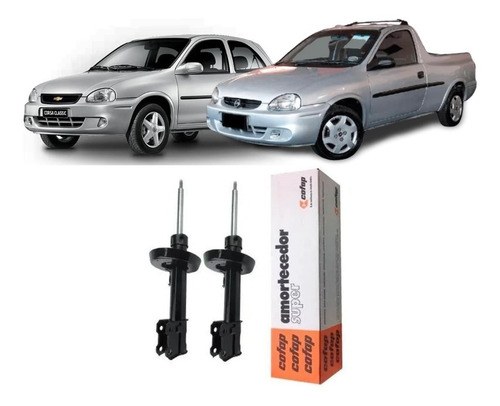 Par Amortecedor Dianteiro Corsa Pick-up Todos Cofap Mp30088