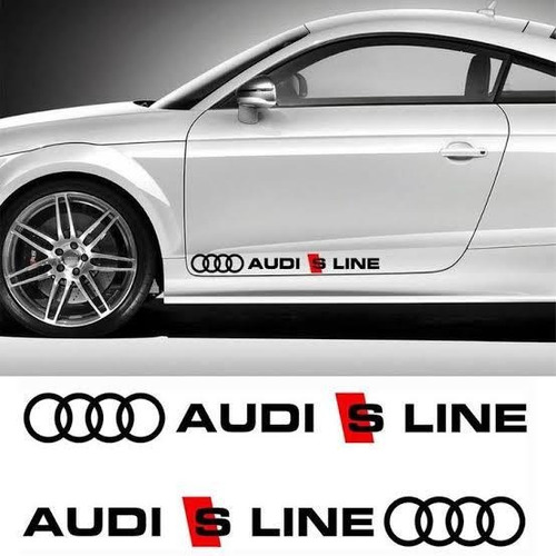 Calcomanias Stickers Para Puertas Audi S Line
