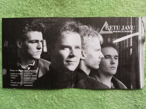 Eam Cd Cetu Javu Where Is Where 1992 Segundo Album D Estudio
