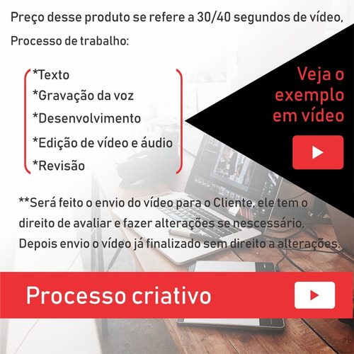 Vídeo Para Empresa, Vídeo Com Locução, Qualquer Tema 40seg