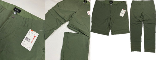 Pantalon Marmot Convertible Mujer Senderismo Pesca Talla 10