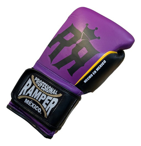 Guantes De Boxeo Ramper - Piel 12oz Violeta