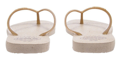 Chinelo Feminino Havaianas Slim Gloss Areia