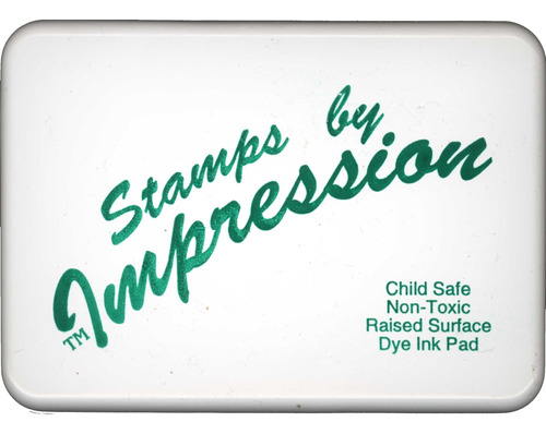 Stamps  Sello Impresion Hijo Seguro Tinta Lavable Pad Verde