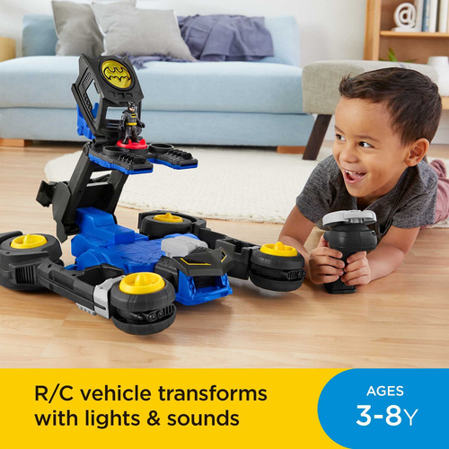 Coche De Juguete A Control Remoto Fisher-price Imaginext Bat