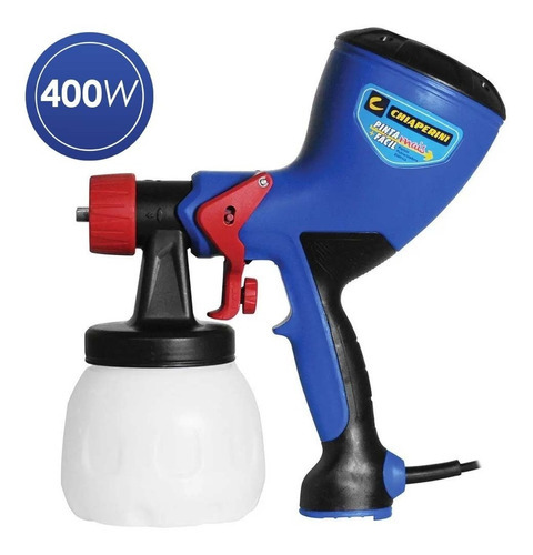 Pistola Eletrica Pulverizadora Chiaperini 400w 1000ml Cor Azul 220v