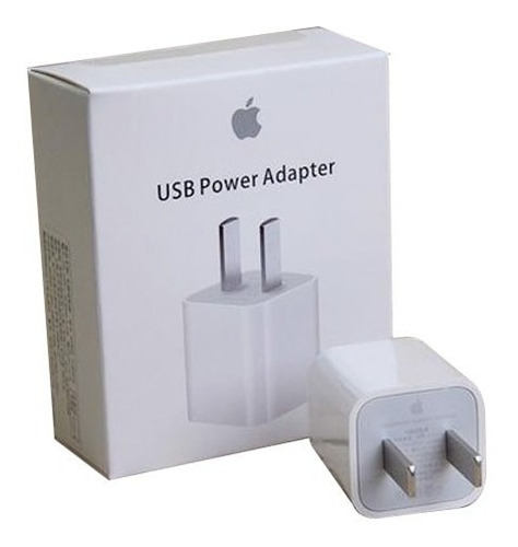 Cargador De iPhone 8 / X / Xs Adaptador Taco Usb 5w Tienda