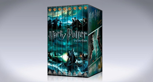 Harry Potter Pack Colección 8 Peliculas En Dvd
