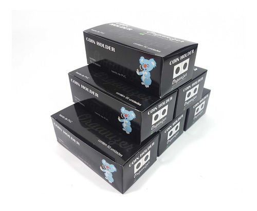 Coin Holder 300 Unidades (6 Caixas De 50un) Várias Medidas