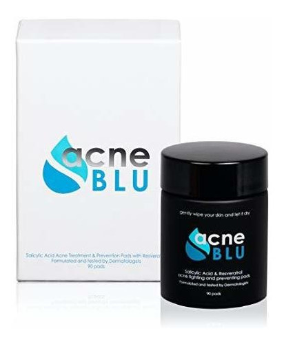 Acne Azul Tratamiento Del Acne Y Almohadillas Para La Prev