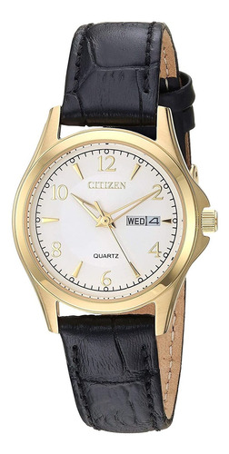 Reloj Mujer Citizen Eq0593-26a Cuarzo Pulso Marrón Just Watc